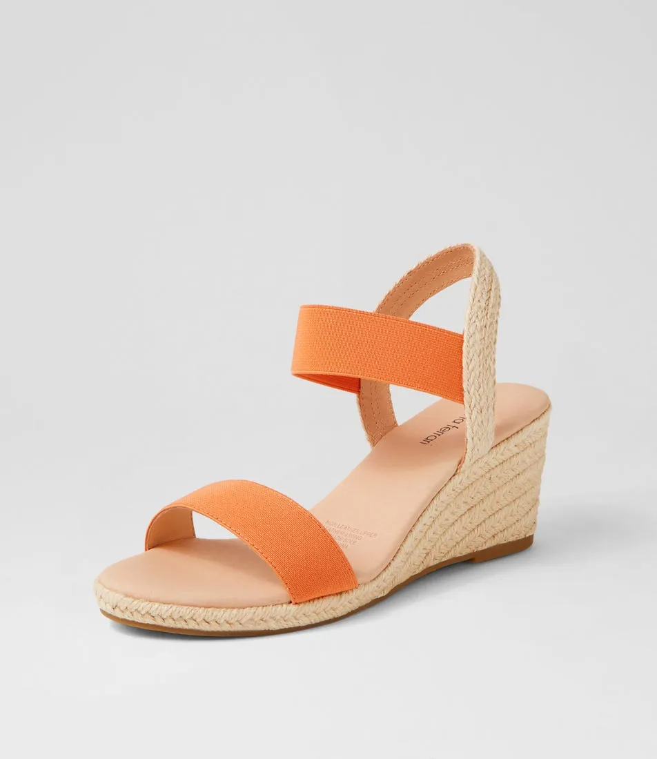 DIANA FERRARI Jeppattie Apricot Elastic Sandals