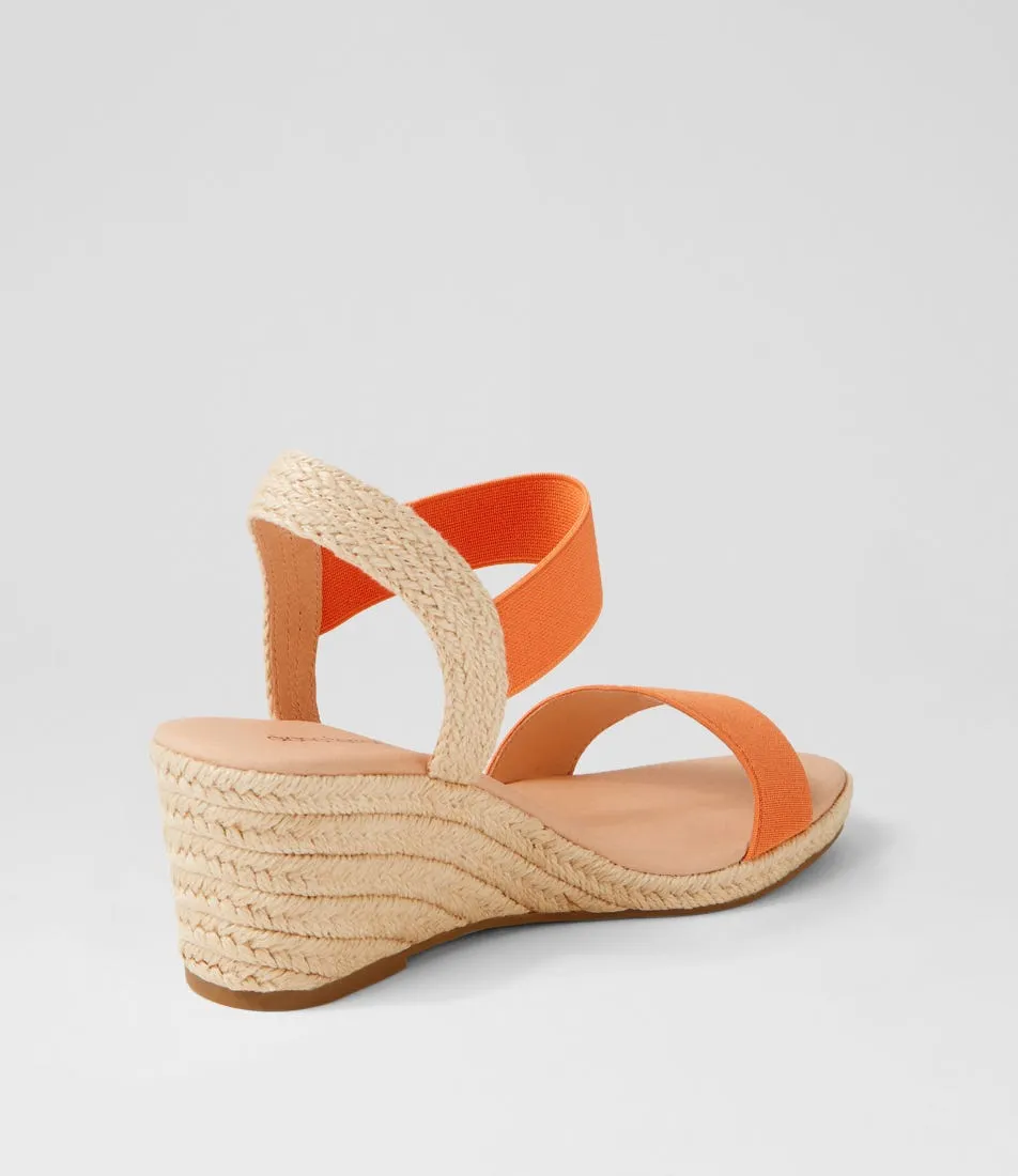 DIANA FERRARI Jeppattie Apricot Elastic Sandals