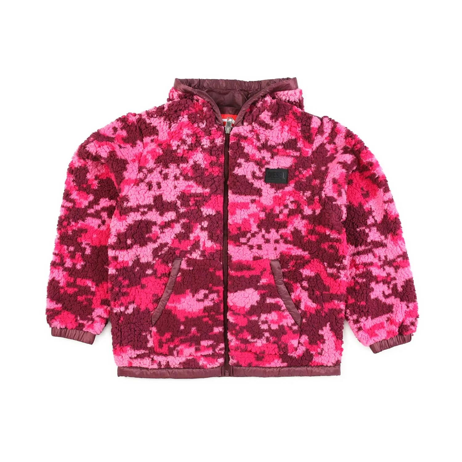 Diesel Purple And Fuchsia Jkamelion Jacket For Girls And Teen