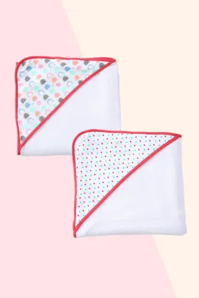 Dotty Pineapple - Hooded Towels (Set of 2)