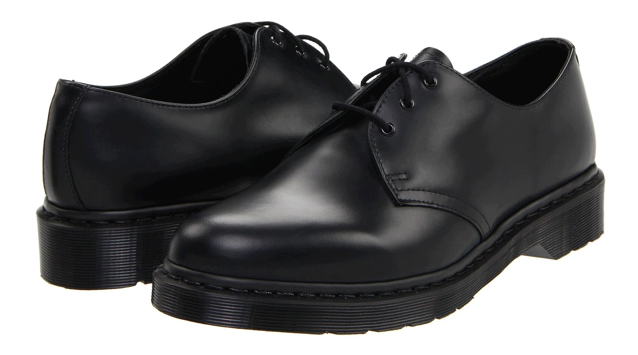 Dr. Martens Mono 1461 Low Top Leather Black Smooth