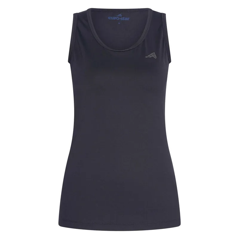 Euro-Star Enya Ladies Vest Top - Navy