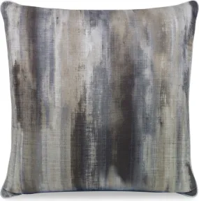 Fallingwater Pillow Dark Gray / White