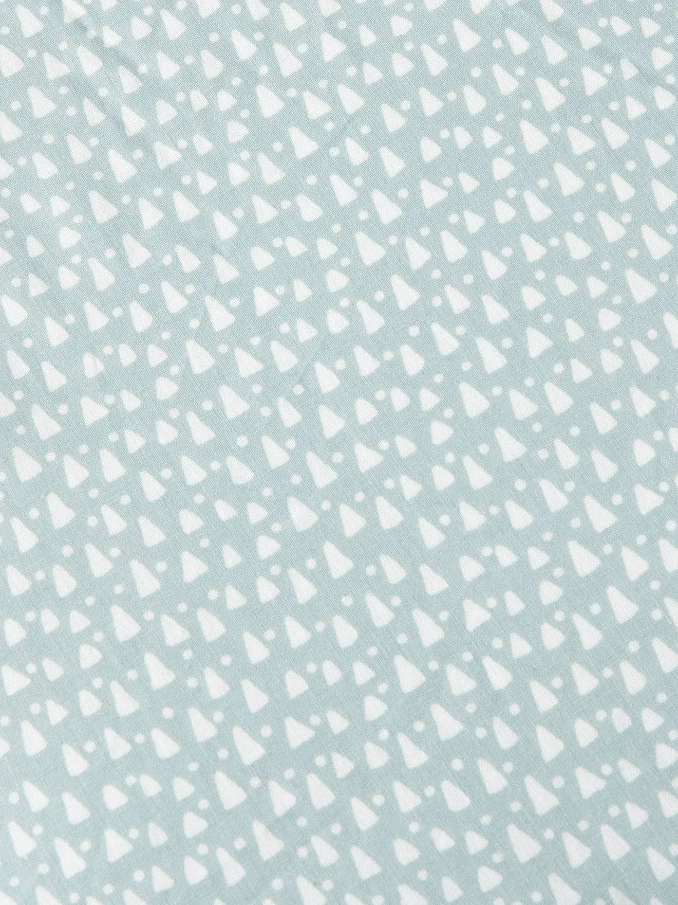 Fitted Sheet for Children, Sur les Rails - blue/print