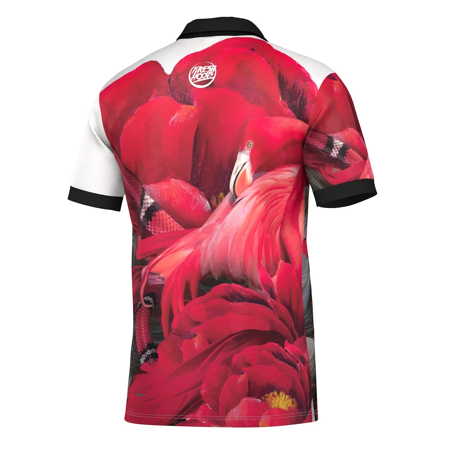 Flamingo Queen Polo Shirt