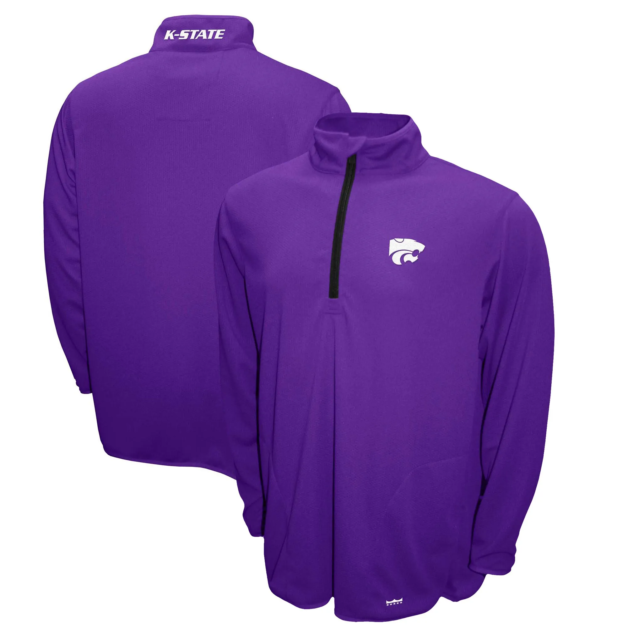 Franchise Club Kansas State Wildcats Purple Breeze Quarter-Zip Pullover