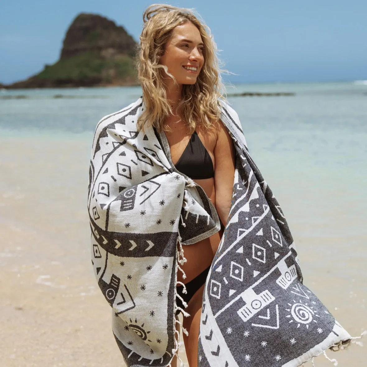 Gbekli Tepe Beach Towels