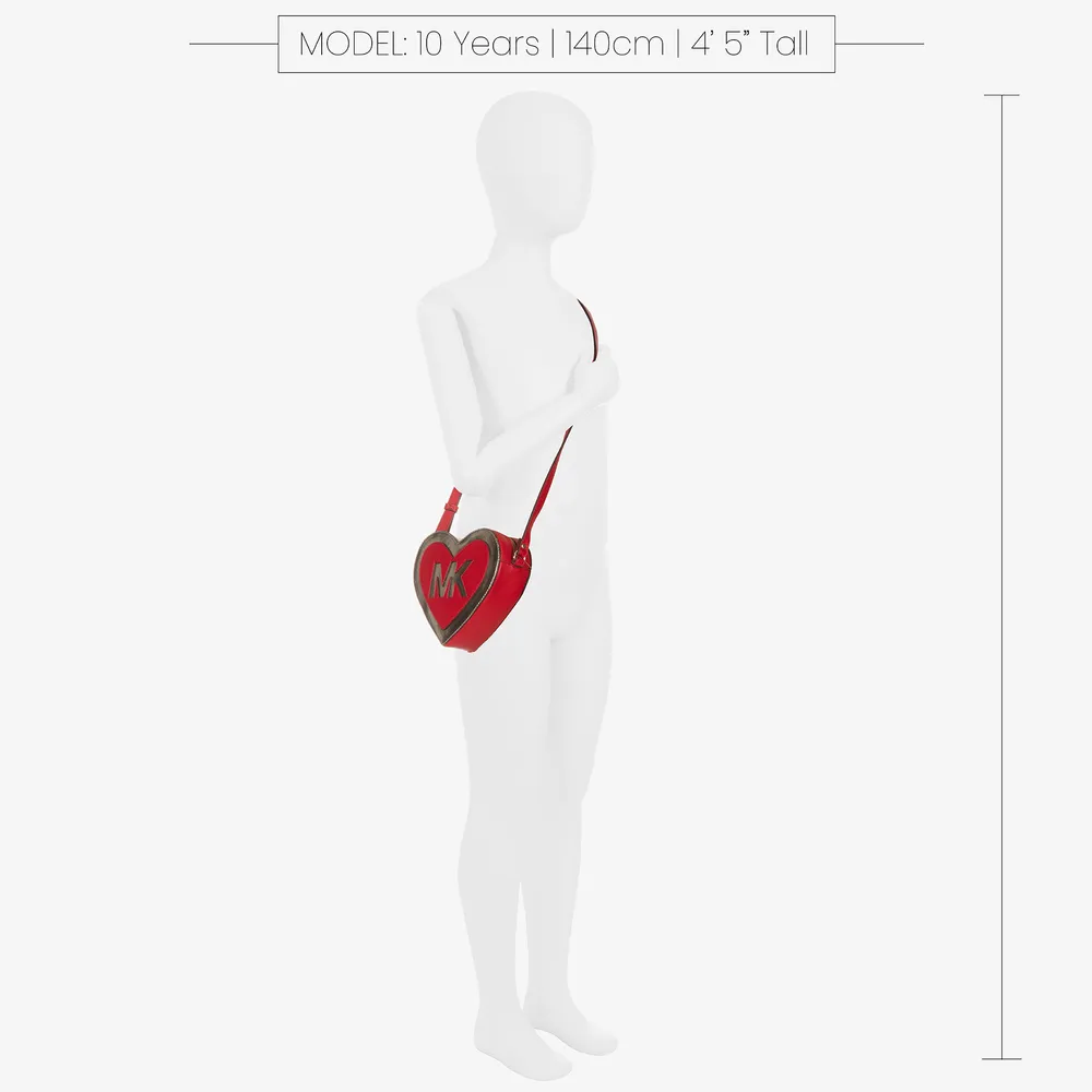 Girls Red Shoulder Bag (18cm)