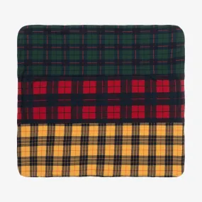 Green, Red & Yellow Tartan Blanket (80cm)