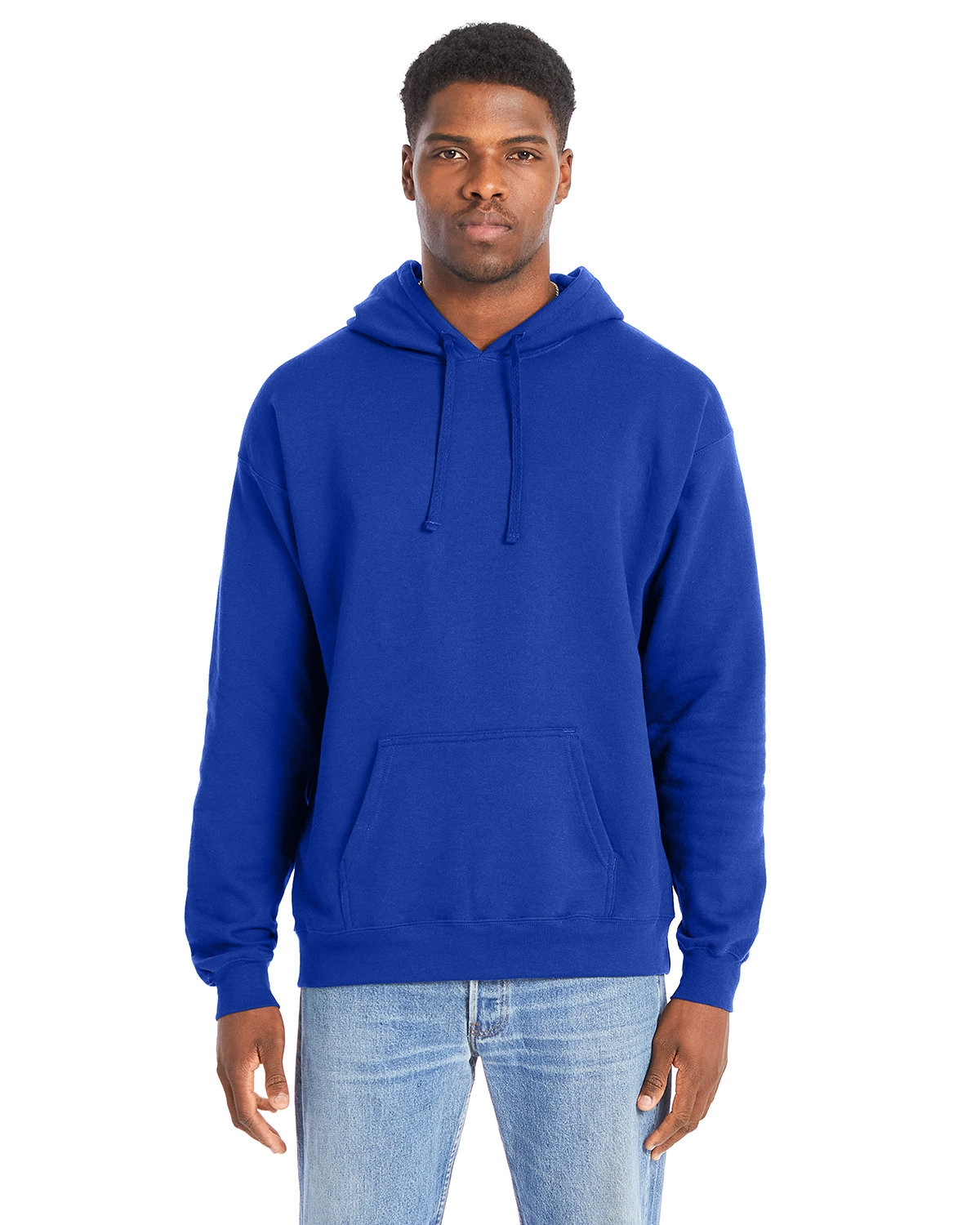 Hanes RS170 Adult Perfect Sweats Pullover Hooded Sweatshirt SKU: RS170