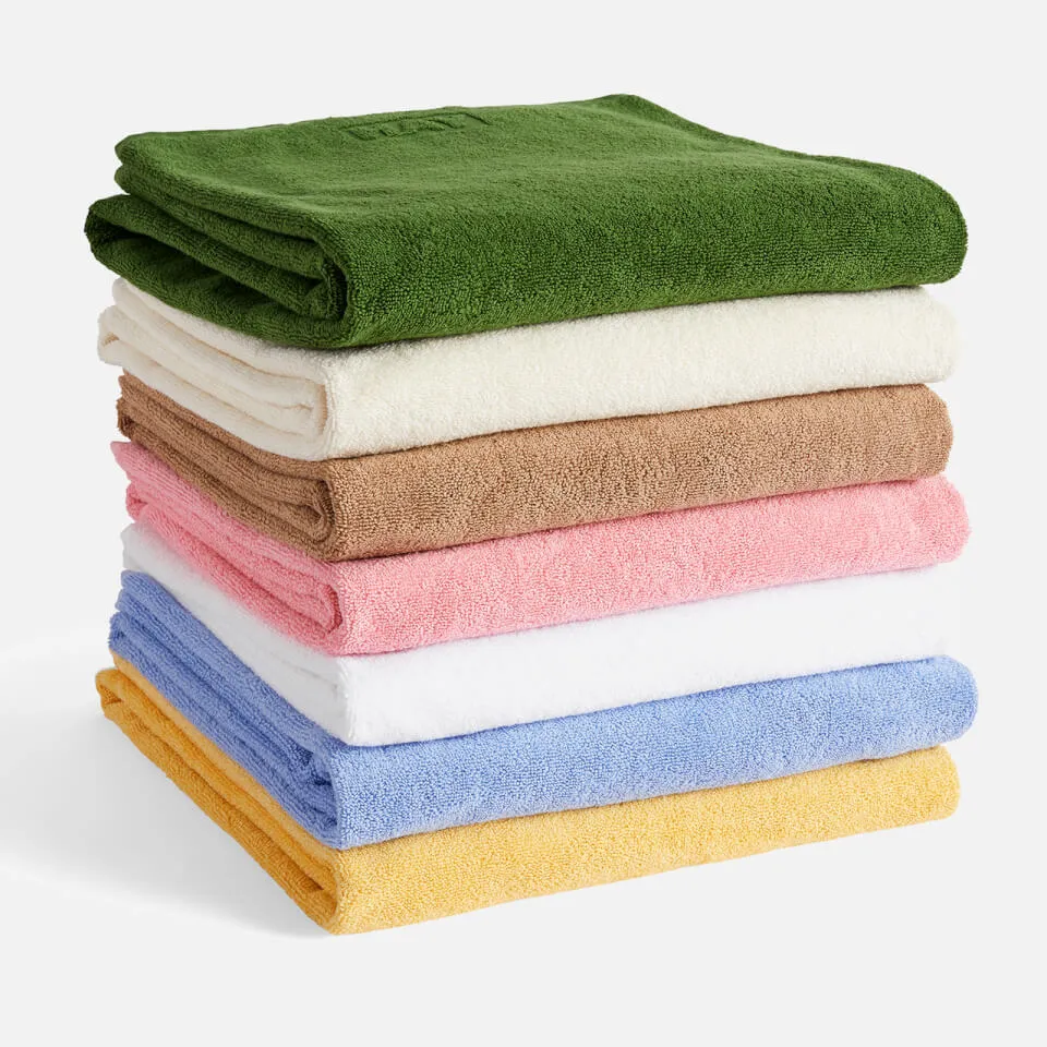 HAY Mono Towel - Cappuccinno - Bath Sheet | Coggles