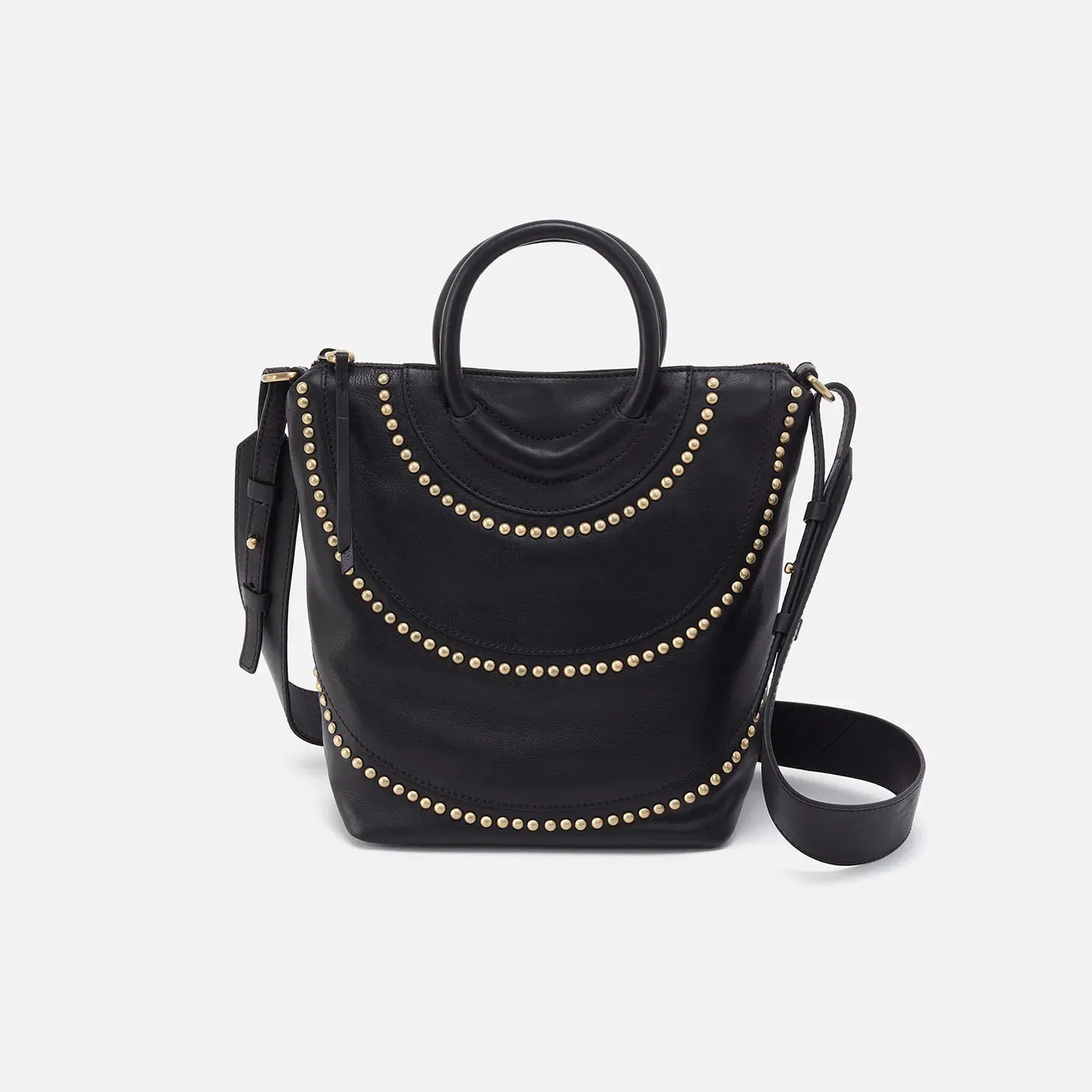 Hobo Maggie Crossbody - Black Smooth