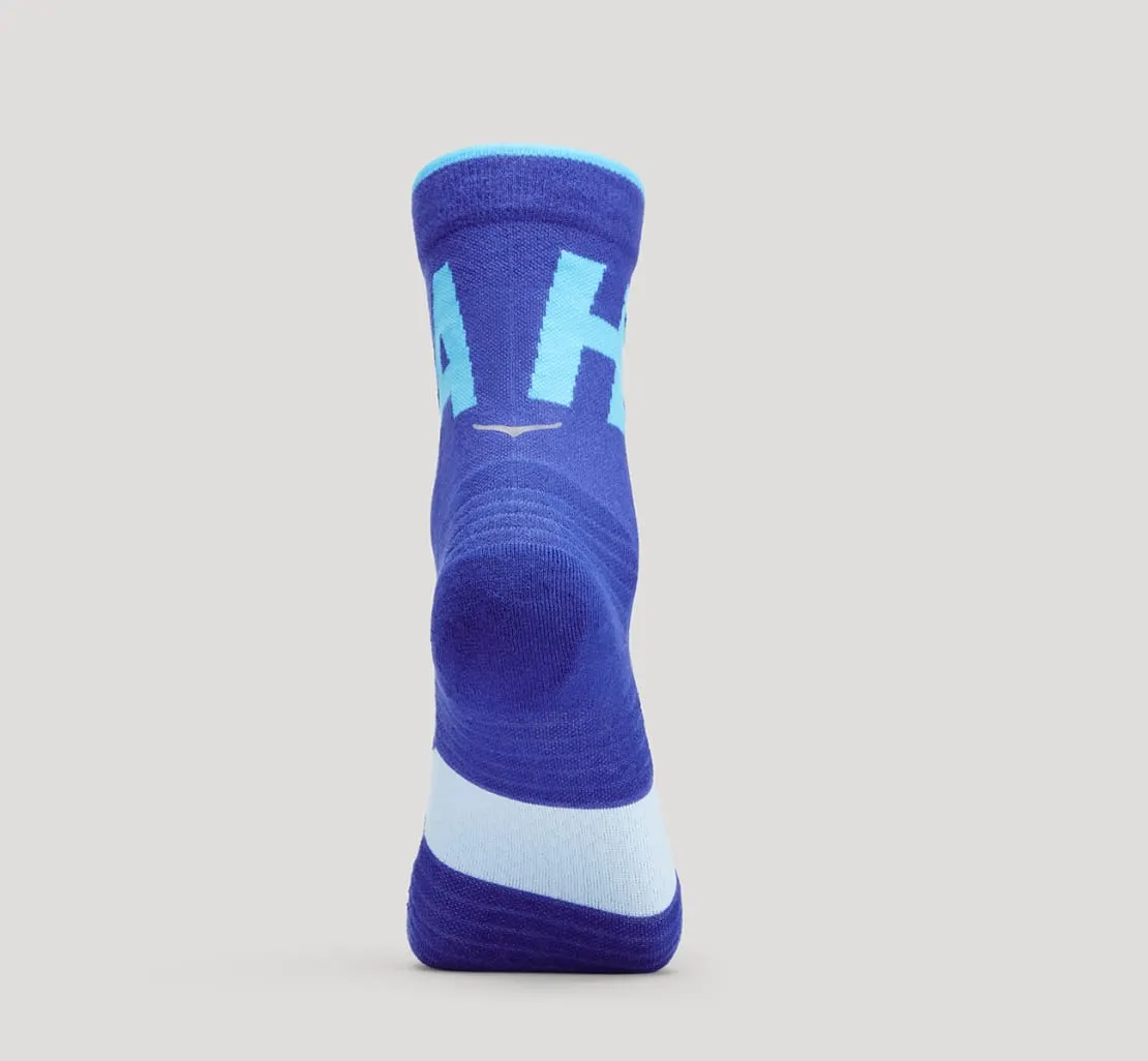 Hoka - Crew Run Sock Bluing / Scuba Blue