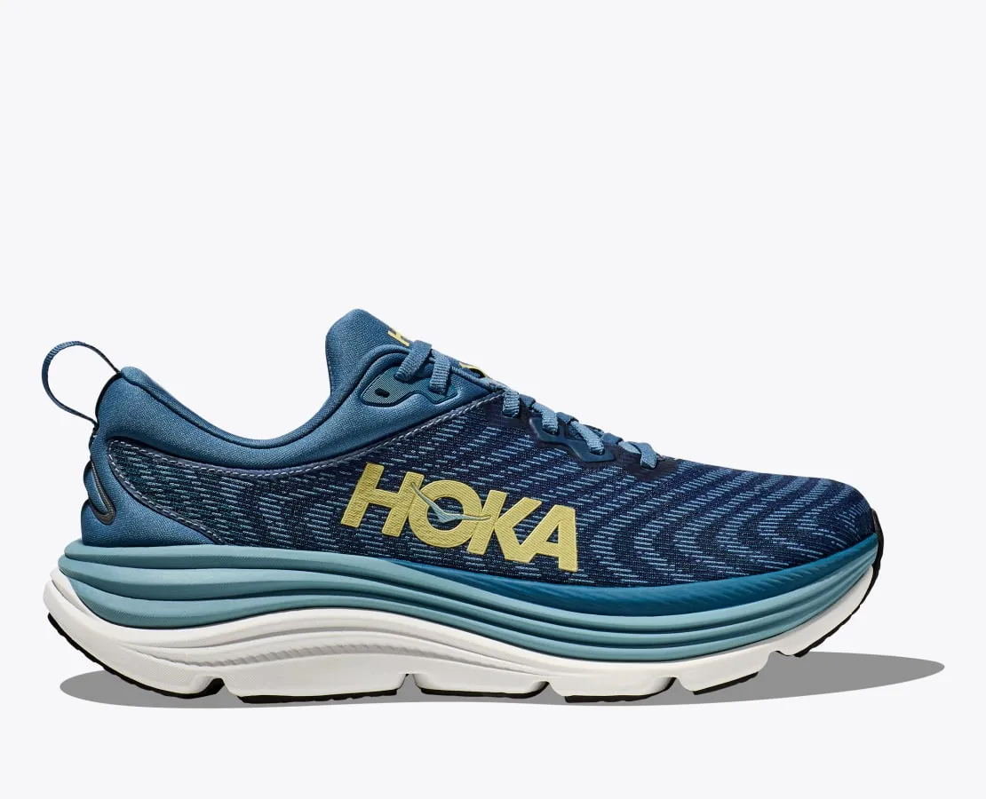 Hoka Gaviota 5 Stability All Star Men's & Women's Running Shoe in BellWether Blue, Limestone/Diva Blue, Airy  Blue/Sunlit Ocean,