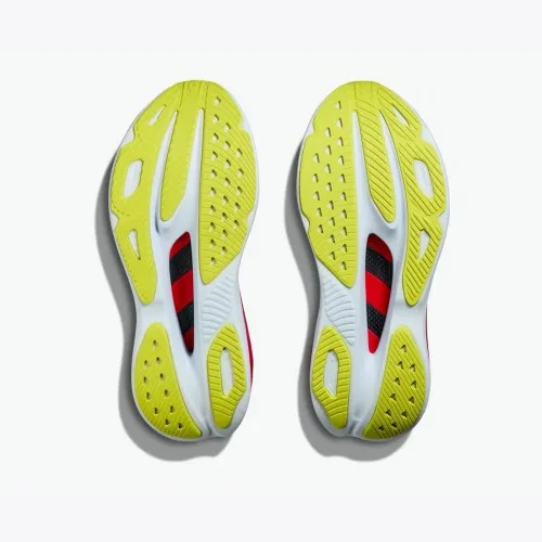 Hoka Skyward X Blanc De Blanc / Virtual Blue  Hoka threw out the rulebook when creating the Skyward X. Pushing soft and smooth t