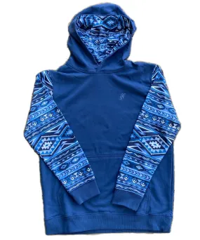 Hooey Boys' Summit Aztec Hoodie