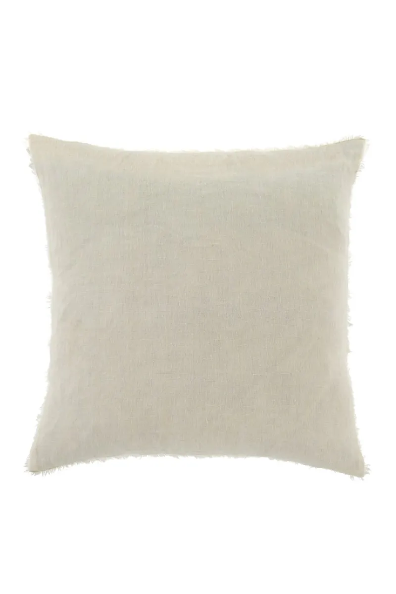 Indaba, Lina Linen Pillow-Ivory  