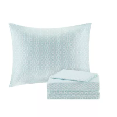 Intelligent Design Eleni Comforter and Sheet Set with decorative pillow