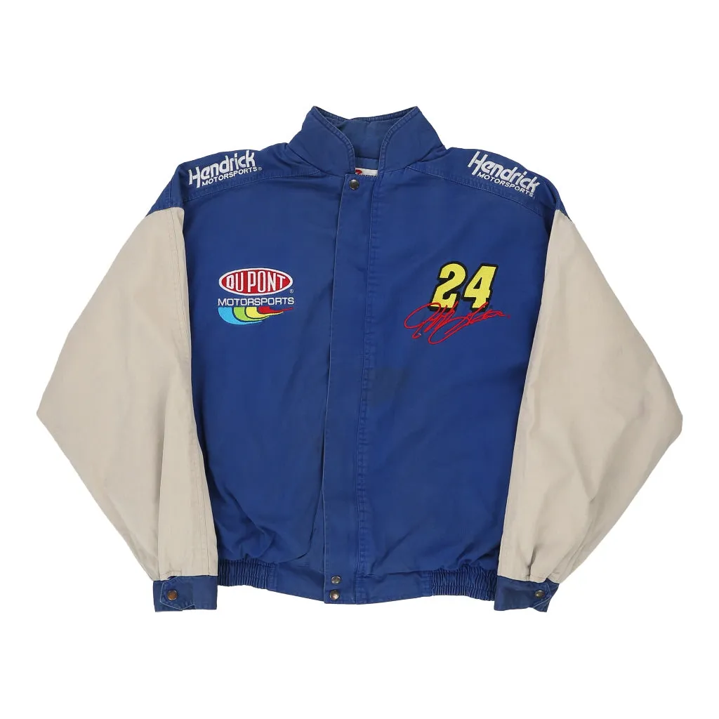 Jeff Gordon Competitors View Nascar Jacket - 2XL Blue Cotton Blend