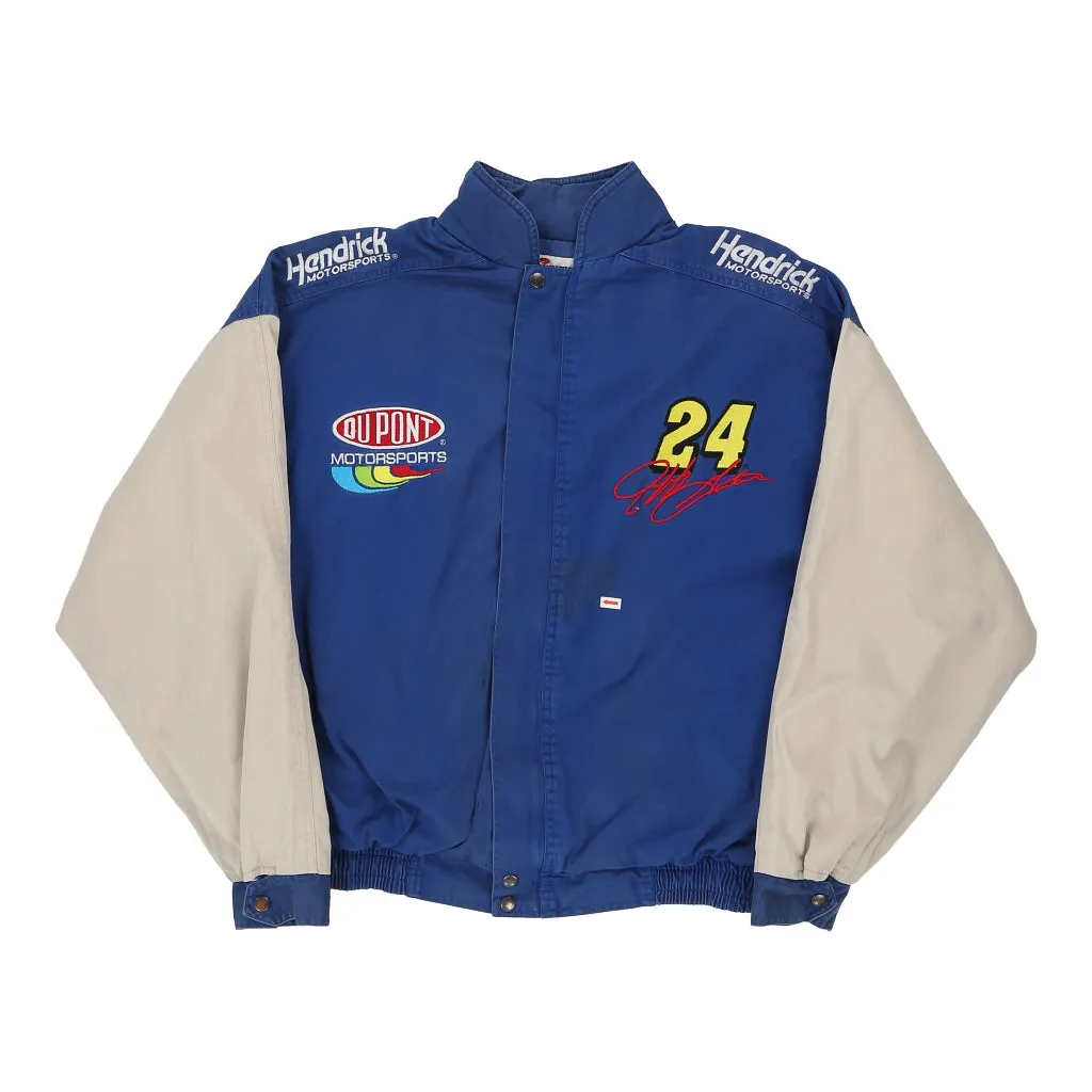 Jeff Gordon Competitors View Nascar Jacket - 2XL Blue Cotton Blend