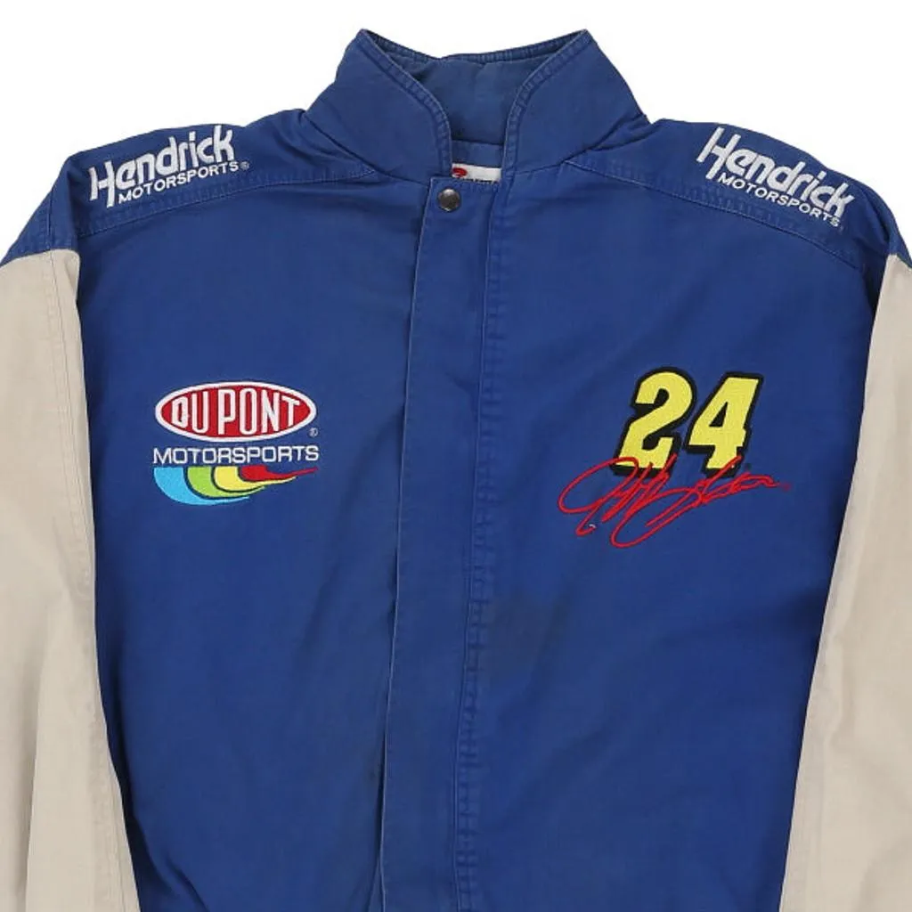 Jeff Gordon Competitors View Nascar Jacket - 2XL Blue Cotton Blend