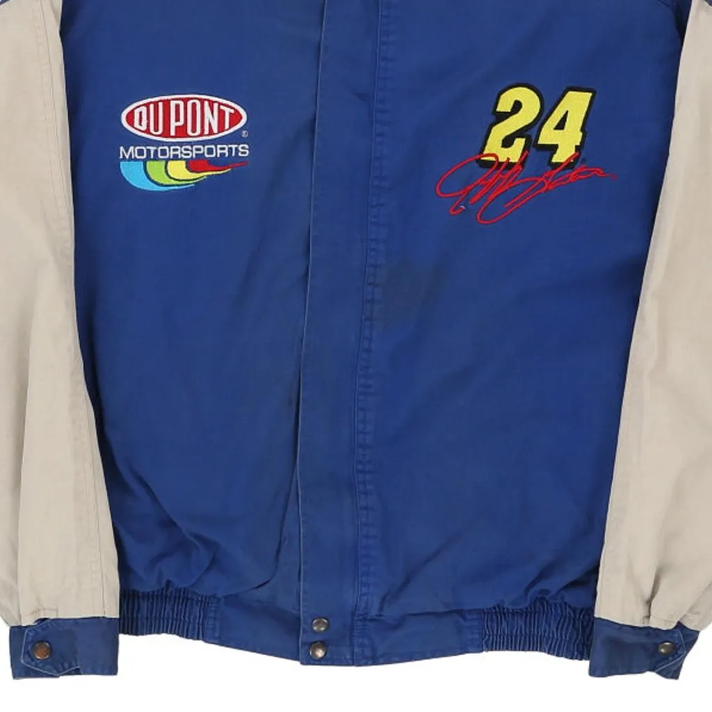 Jeff Gordon Competitors View Nascar Jacket - 2XL Blue Cotton Blend