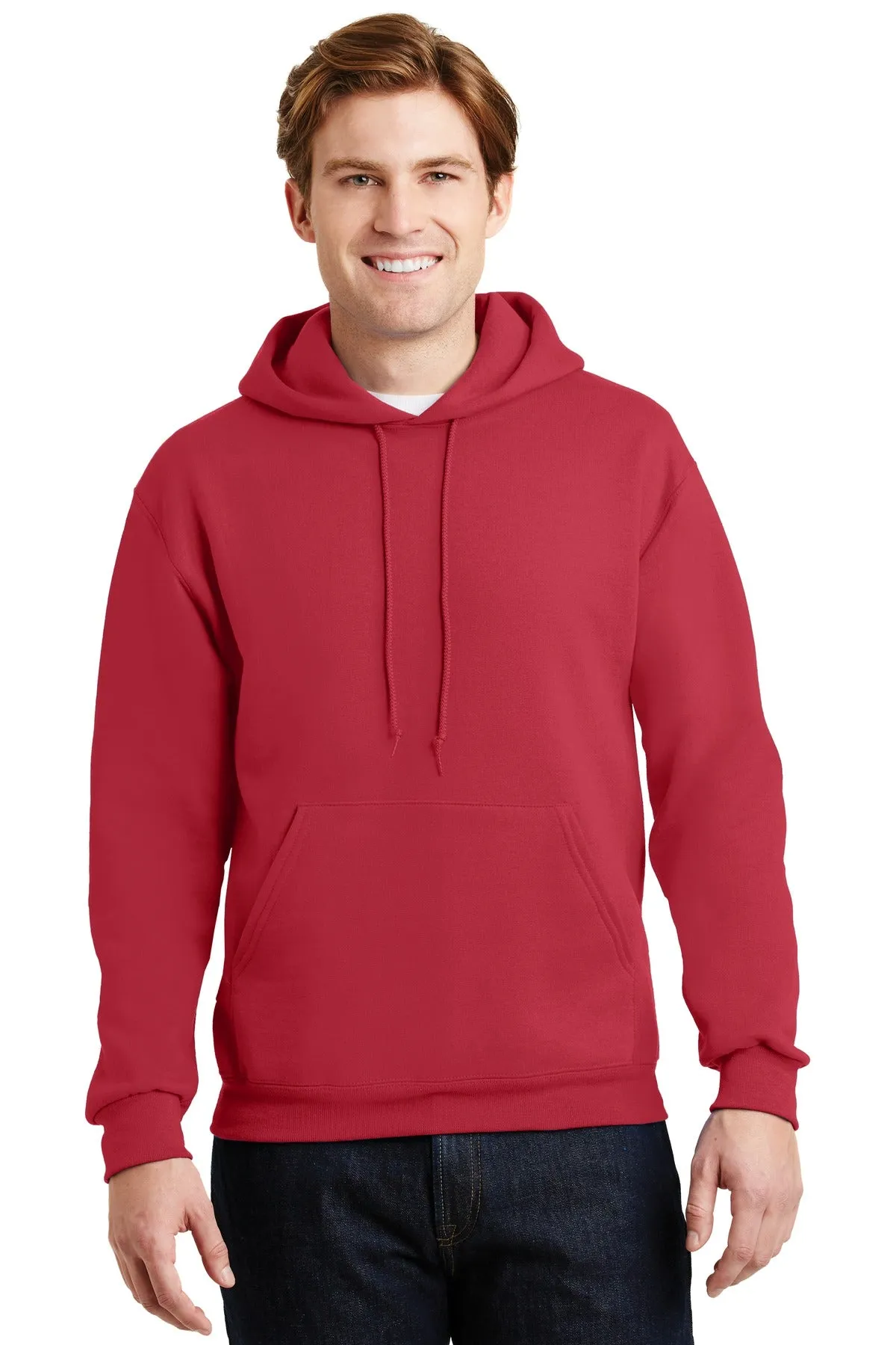 JERZEES SUPER SWEATS NuBlend - Pullover Hooded Sweatshirt.  4997M