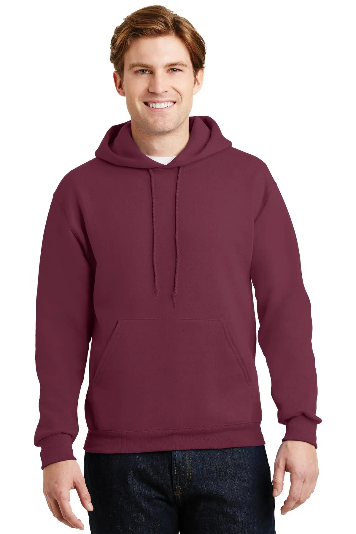 JERZEES SUPER SWEATS NuBlend - Pullover Hooded Sweatshirt.  4997M