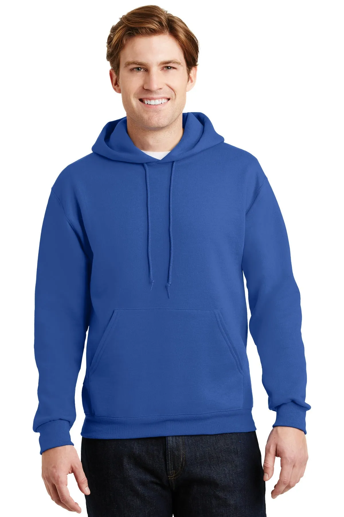 JERZEES SUPER SWEATS NuBlend - Pullover Hooded Sweatshirt.  4997M