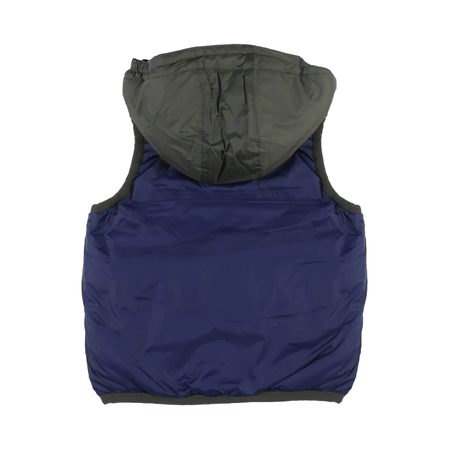 K-Way Blue And Green Orlan Orsetto Vest