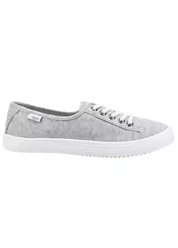 Ladies Grey Chow Chow Summer Jersey Casual Trainers by Rocket Dog | Look Again