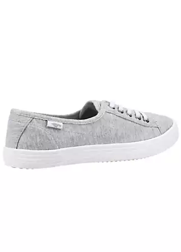 Ladies Grey Chow Chow Summer Jersey Casual Trainers by Rocket Dog | Look Again