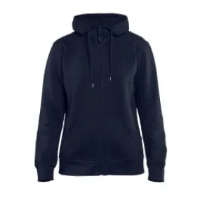 Ladies Hoodie With Full Zipper 3395 Marineblauw - Blåkläder