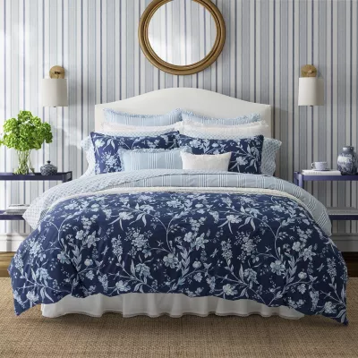 Laura Ashley Branch Toile Duvet Cover Set