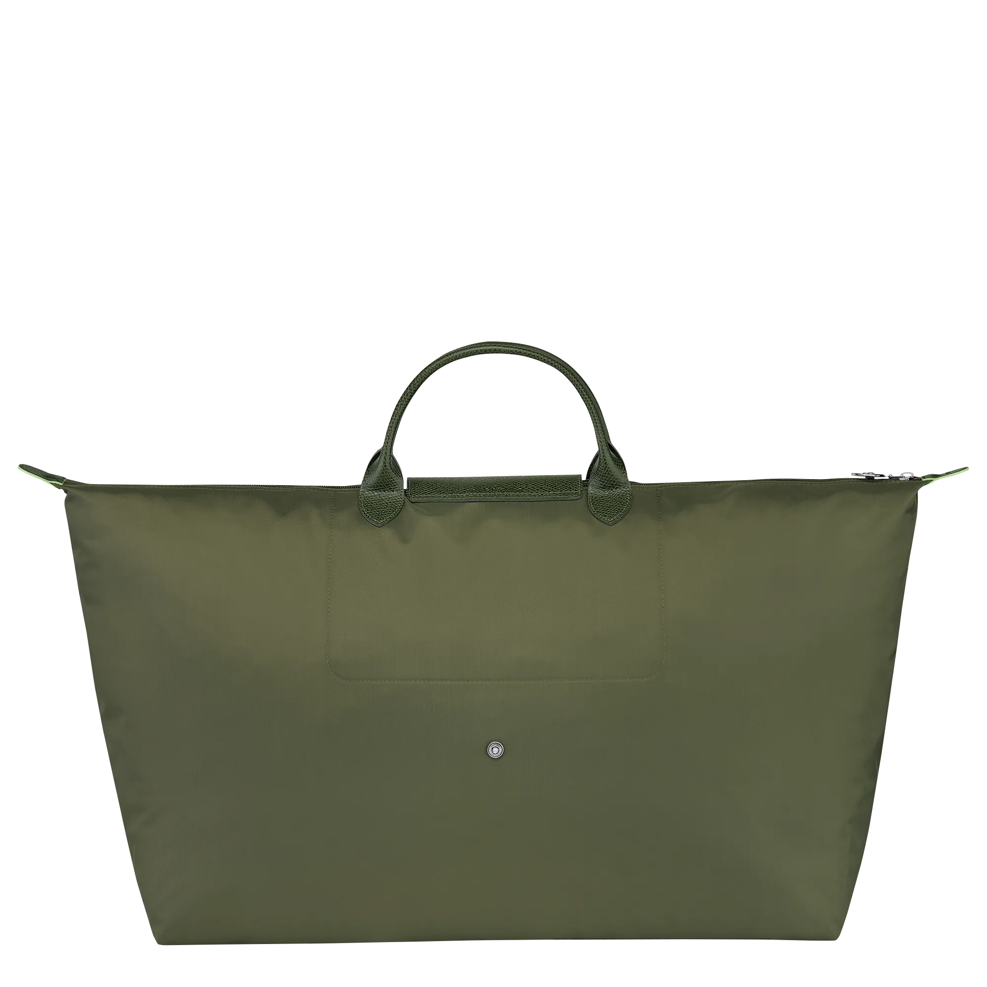 Le Pliage Green M Travel bag Forest - Recycled canvas