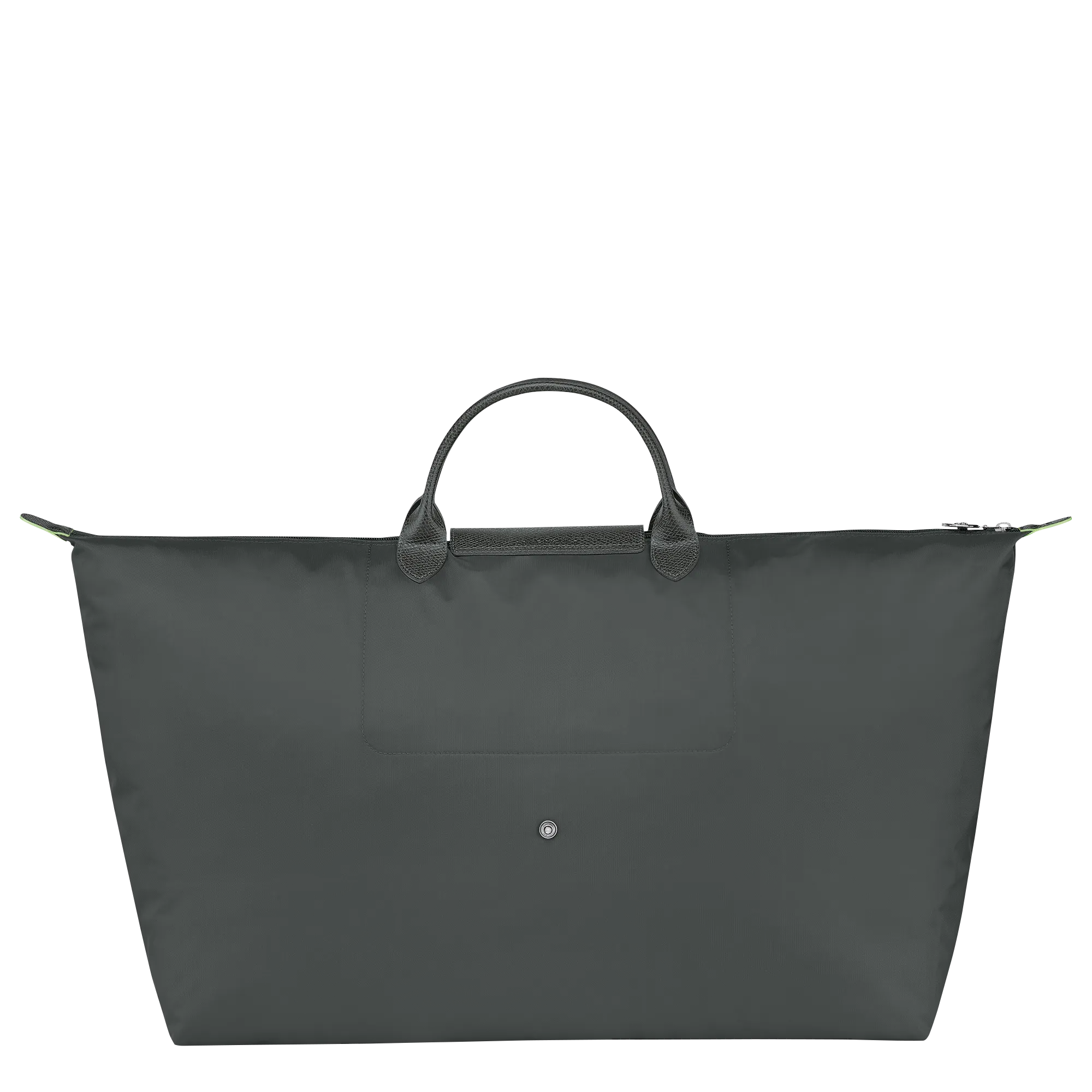 Le Pliage Green M Travel bag Graphite - Recycled canvas