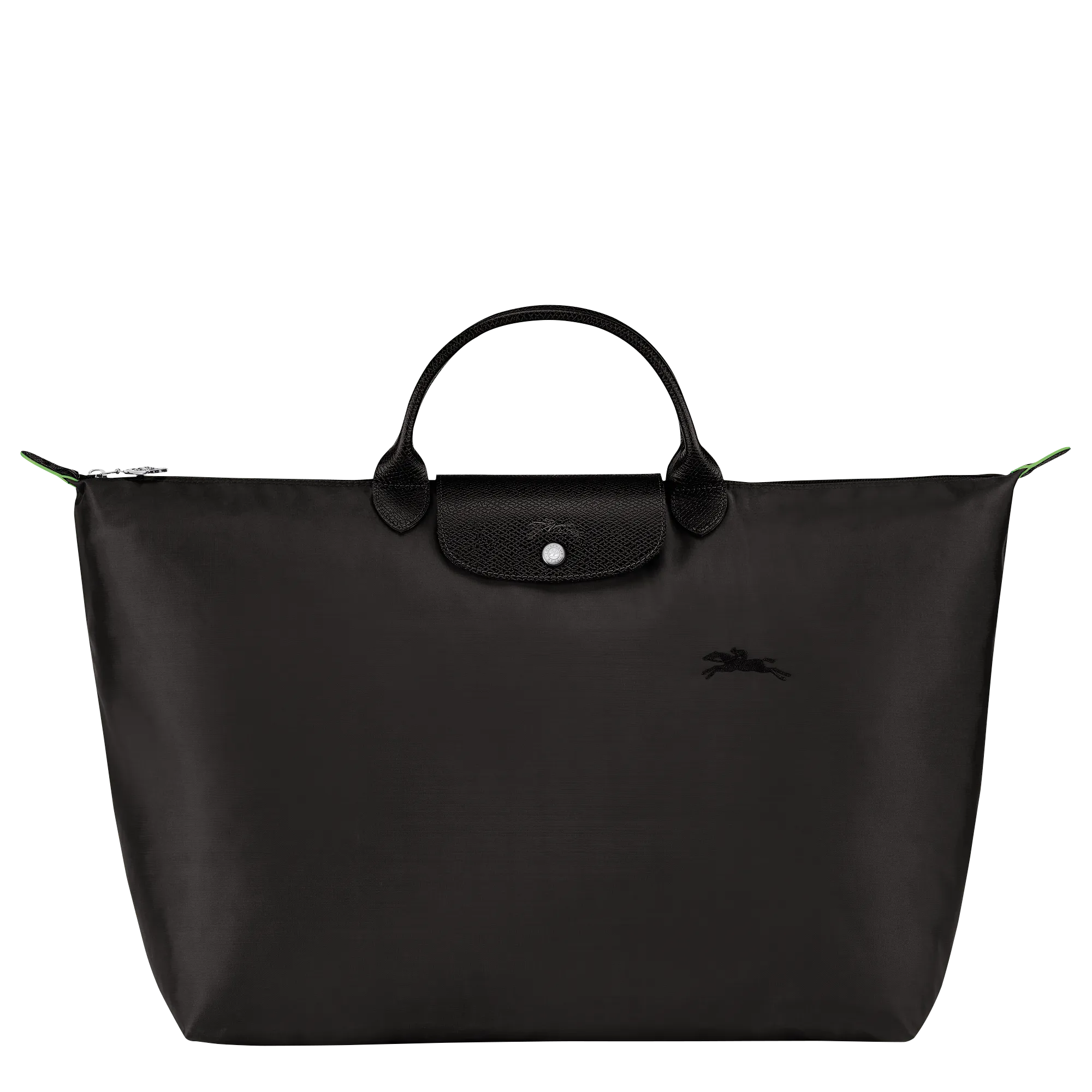 Le Pliage Green S Travel bag Black - Recycled canvas