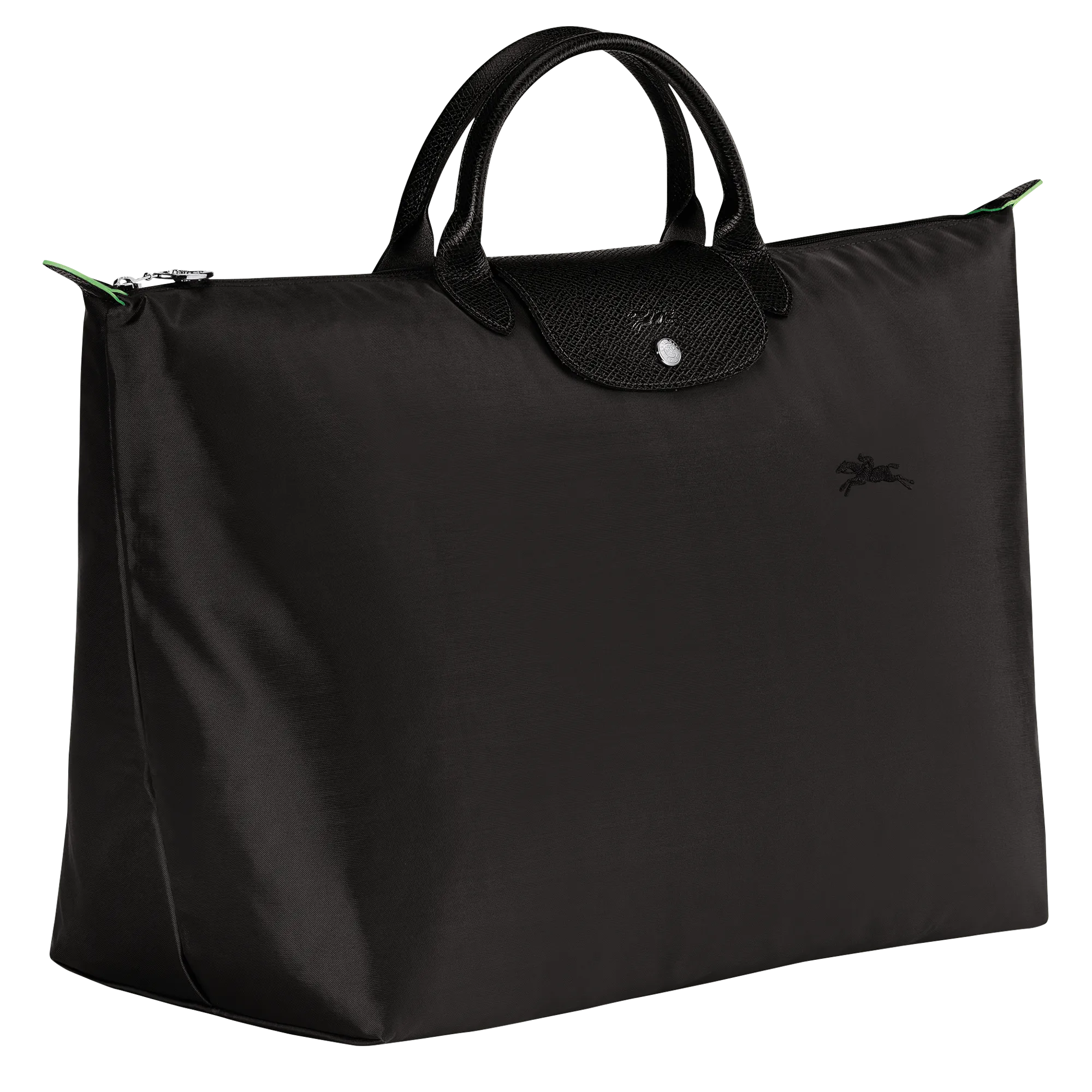 Le Pliage Green S Travel bag Black - Recycled canvas