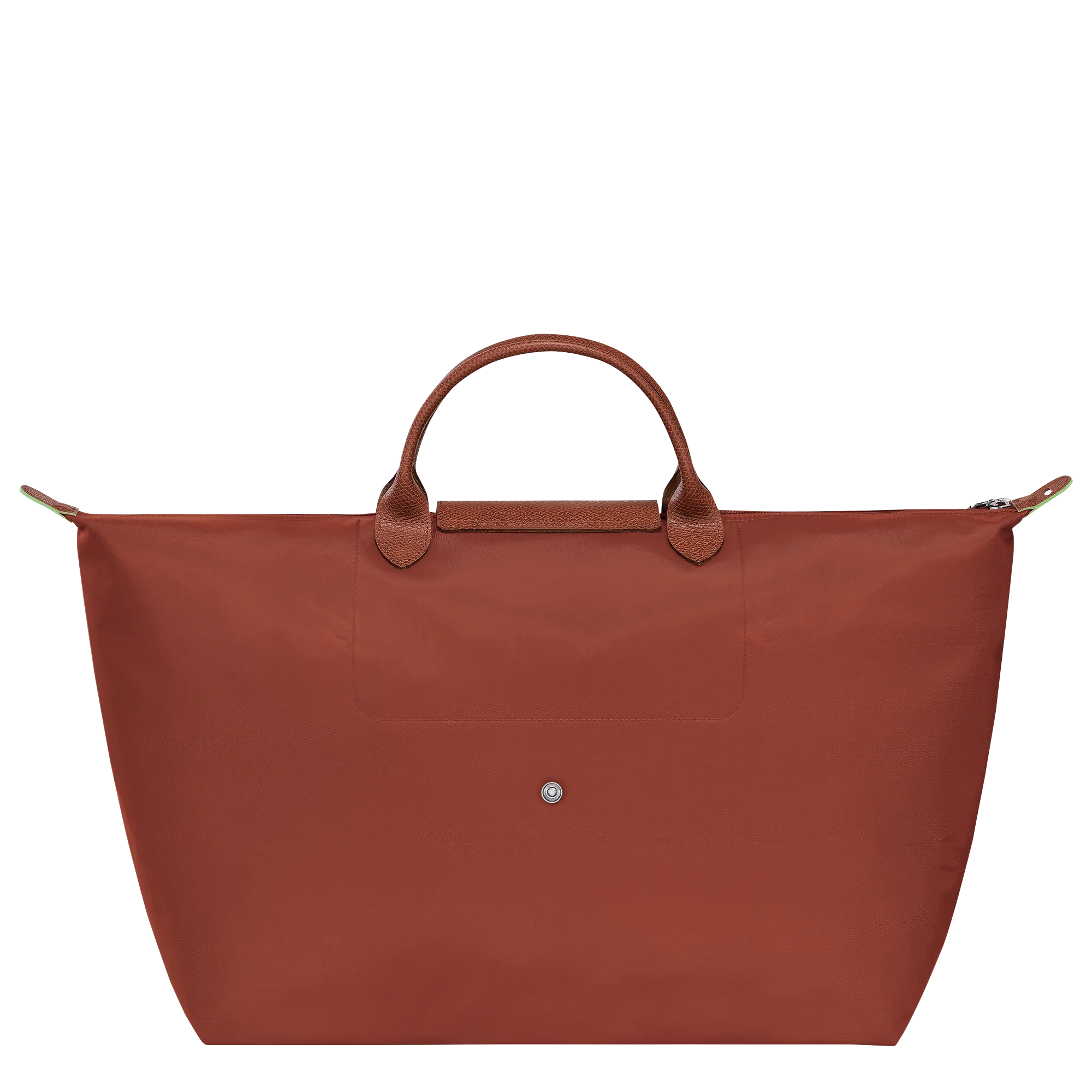 Le Pliage Green S Travel bag Chestnut - Recycled canvas