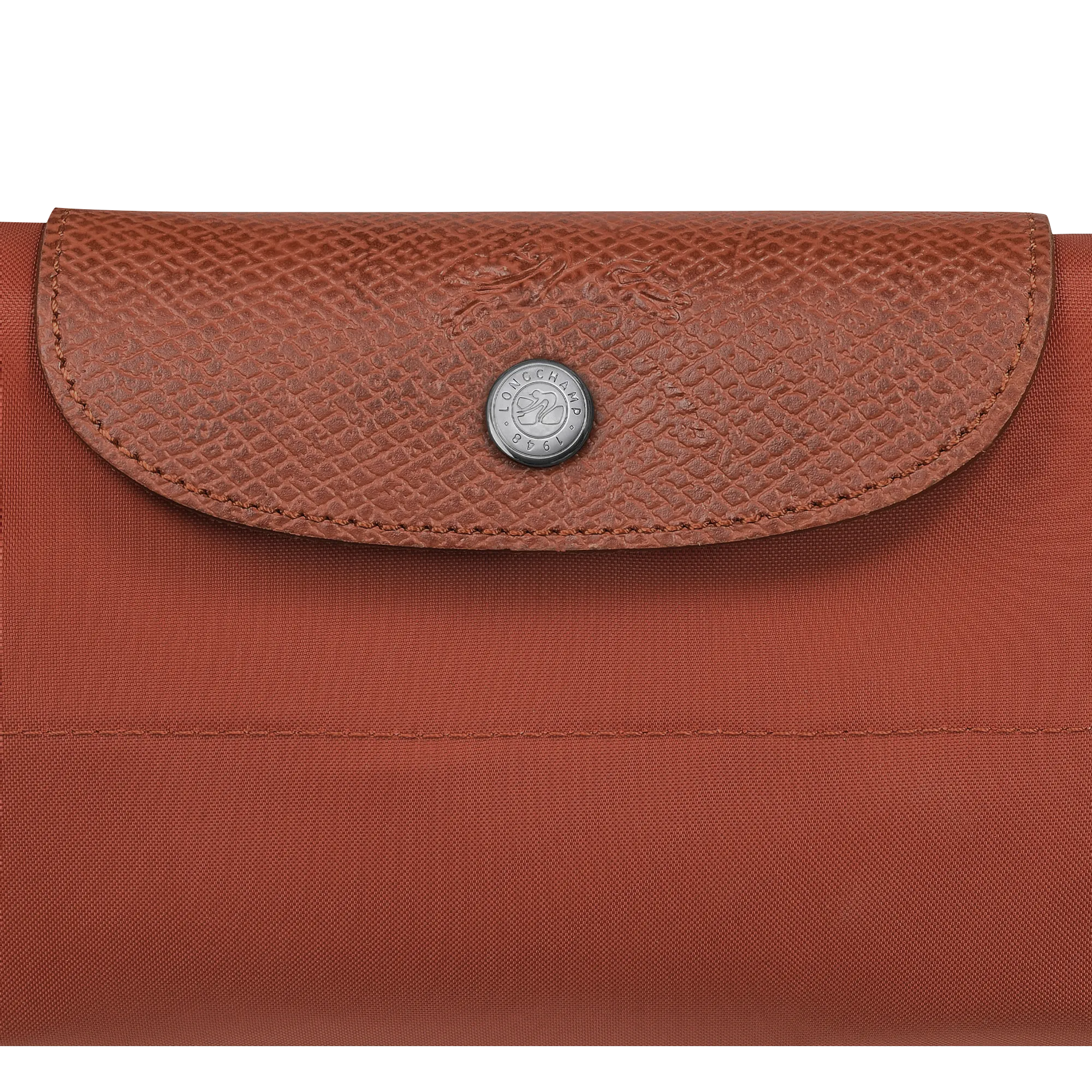 Le Pliage Green S Travel bag Chestnut - Recycled canvas