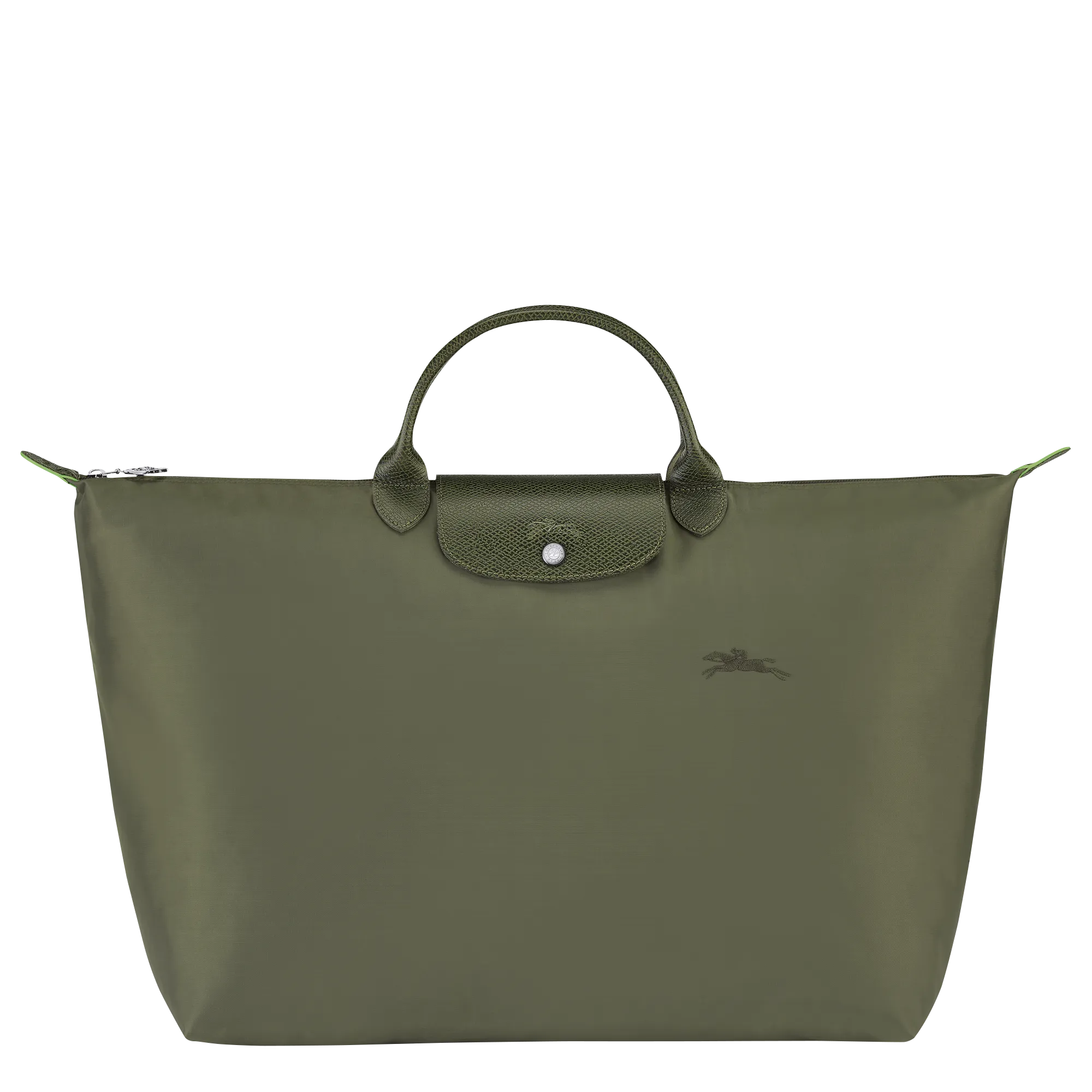 Le Pliage Green S Travel bag Forest - Recycled canvas