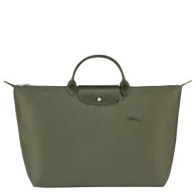 Le Pliage Green S Travel bag Forest - Recycled canvas