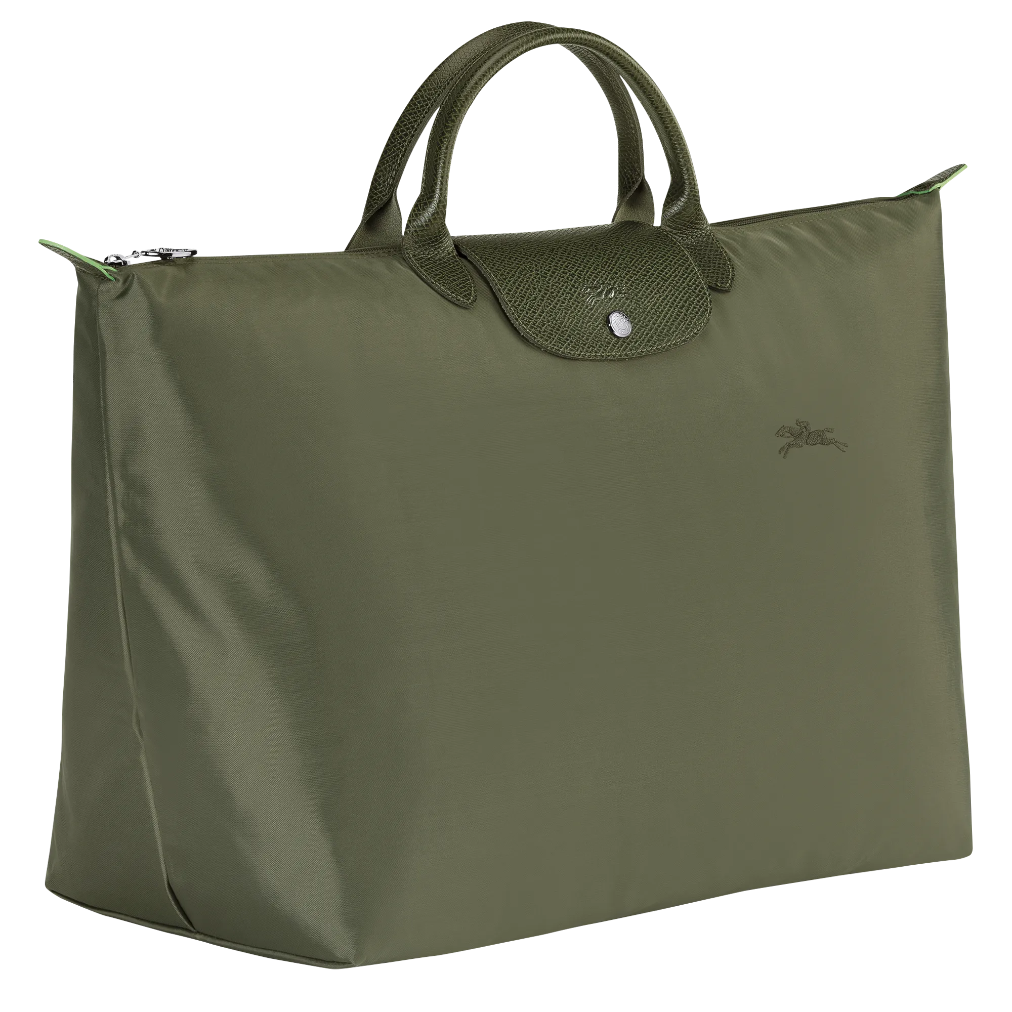 Le Pliage Green S Travel bag Forest - Recycled canvas