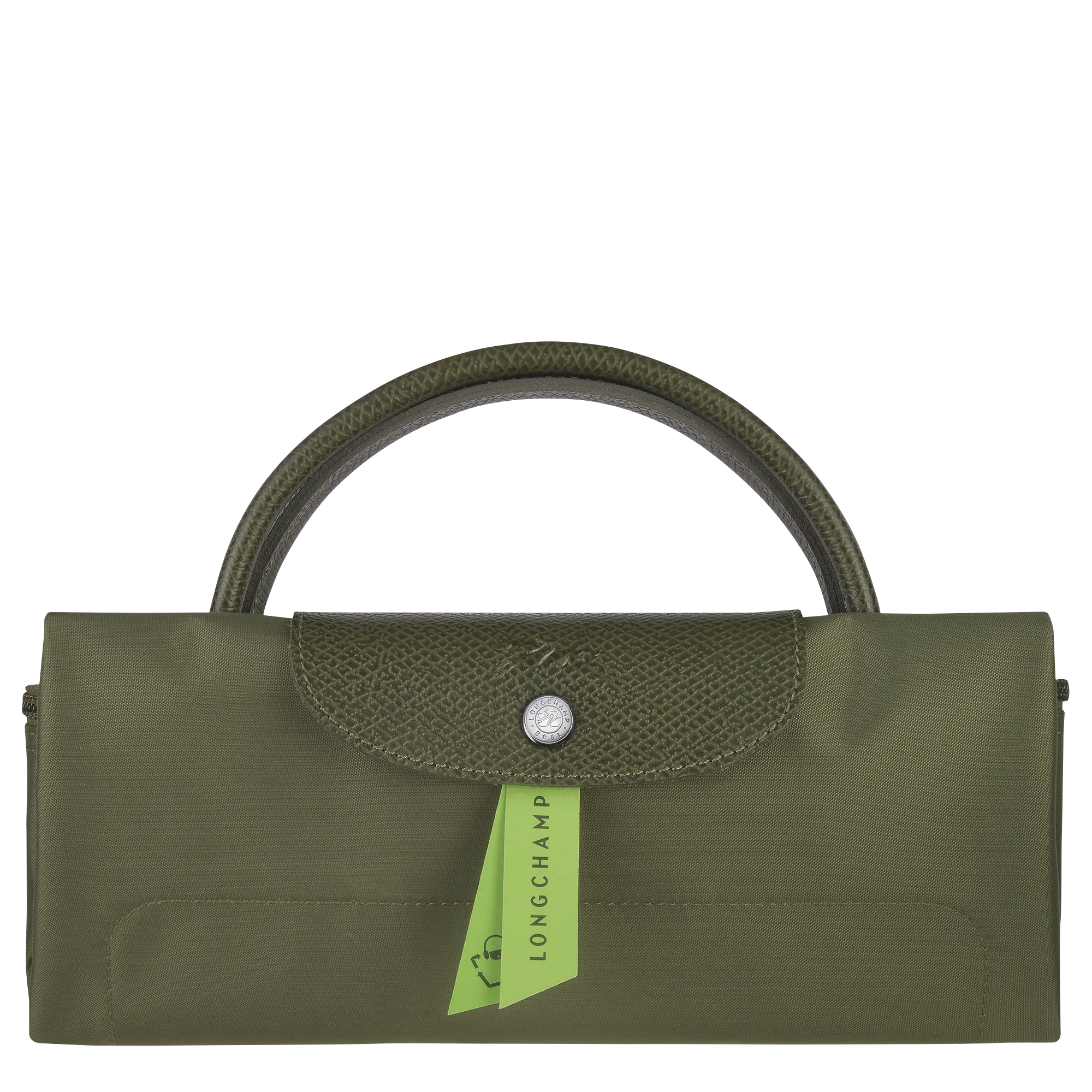 Le Pliage Green S Travel bag Forest - Recycled canvas