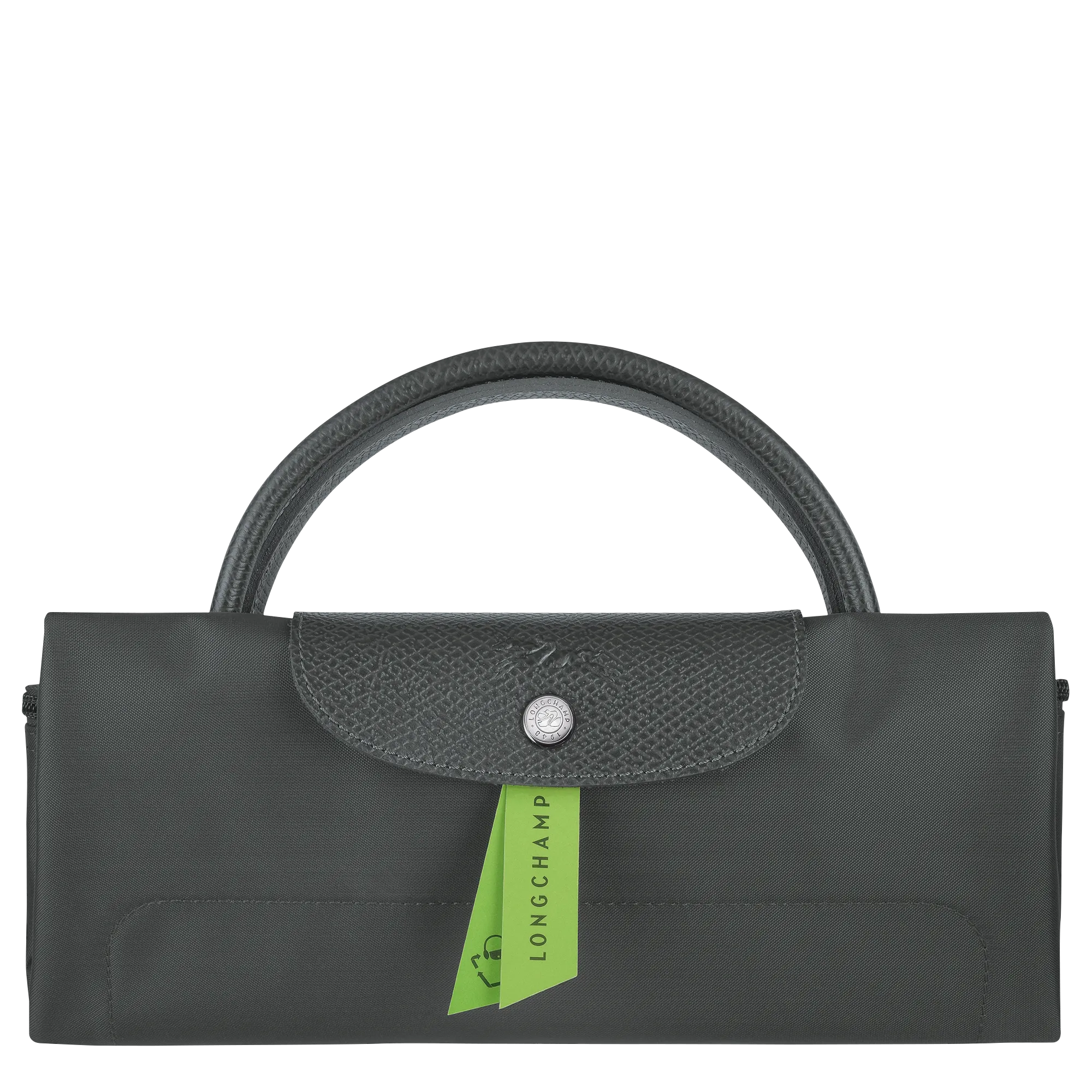 Le Pliage Green S Travel bag Graphite - Recycled canvas