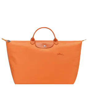 Le Pliage Green S Travel bag Orange - Recycled canvas