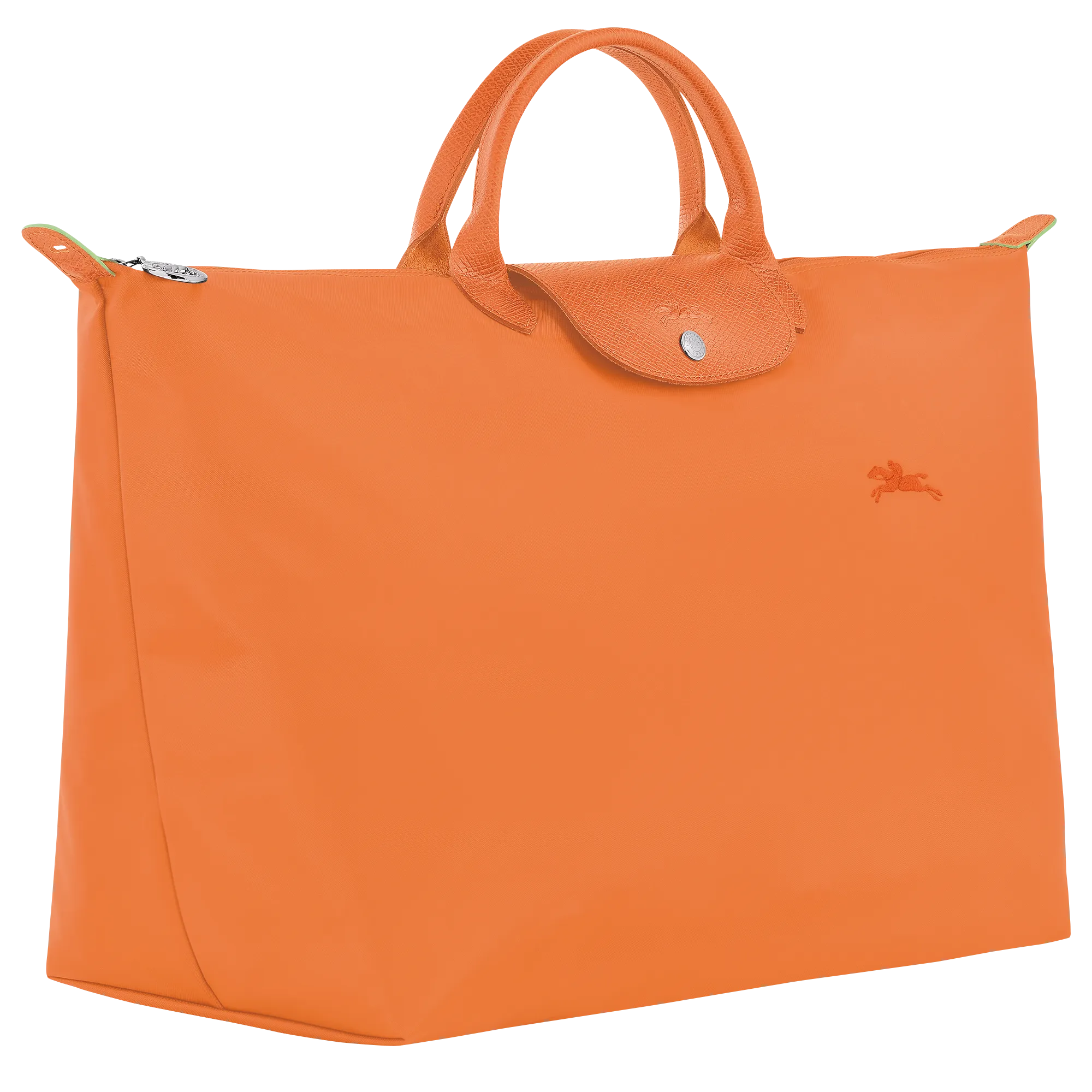 Le Pliage Green S Travel bag Orange - Recycled canvas