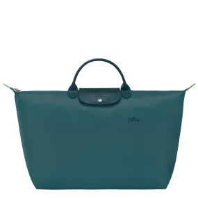 Le Pliage Green S Travel bag Peacock - Recycled canvas