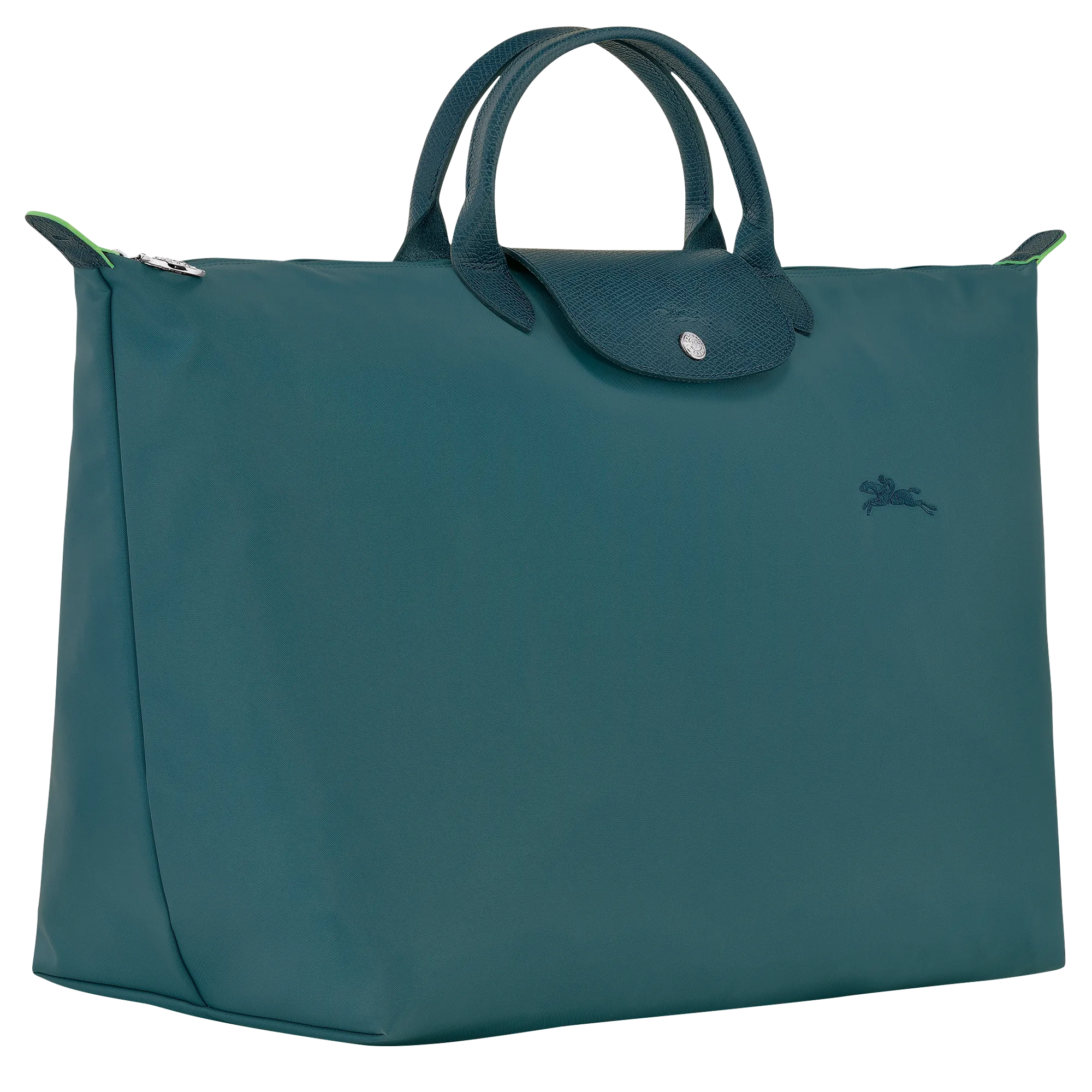 Le Pliage Green S Travel bag Peacock - Recycled canvas