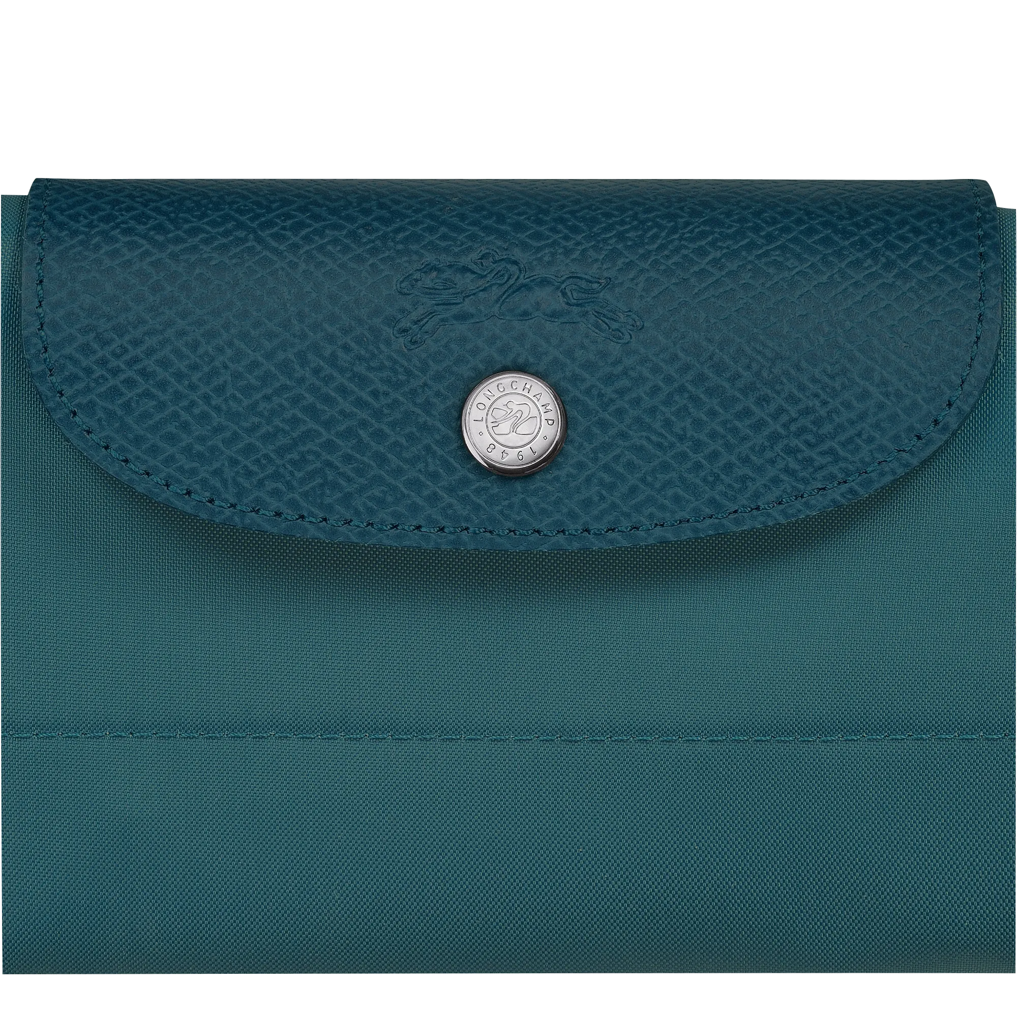 Le Pliage Green S Travel bag Peacock - Recycled canvas